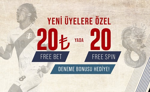 Yatırım şartsız free bet